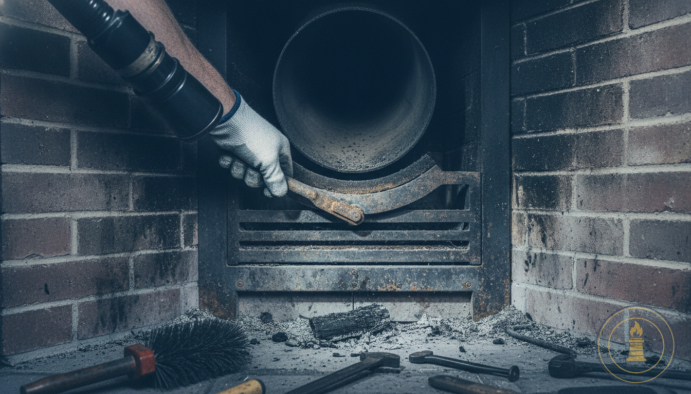 Fireplace Damper Repair & Replacement